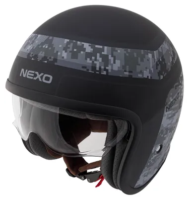Produktbild von Nexo Jethelm Urban Style II – Thermoplast, Innenvisier, ECE 22/06