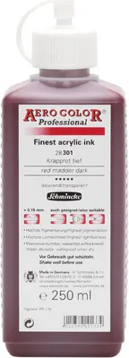 Krapprot tief 250ml Schmincke Aero Color 301 27 Airbrush Farbe