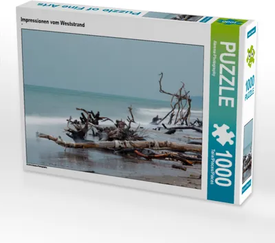Produktbild von CALVENDO Puzzle Impressionen vom Weststrand 1000 Teile Puzzle quer | 1000 Teile Lege-Größe 64x48cm Foto-Puzzle für glückliche Stunden