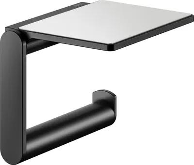 Image de KEUCO PLAN support de papier toilette avec tablette, pivotant, 14973370000