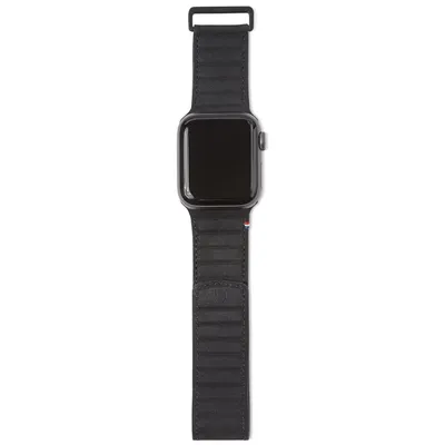 Zdjęcie produktu dla Decoded D9AWS40TS1BK, Band, Smartwatch, Czarny, Apple, Watch, Skóra