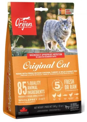 Zdjęcie produktu dla Karma sucha dla kota ORIJEN Cat & Kitten 340g