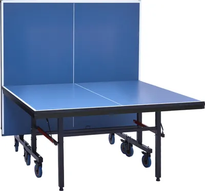 Obrázok produktu pre SucceBuy Pingpongový stôl, profesionálny stôl na stolný tenis, MDF na vnútorné použitie, skladací s rýchloupínacou sieťkou, uzamykateľné kolieska, 25 mm hrubá doska stola, jednoduchá montáž za 10 minút