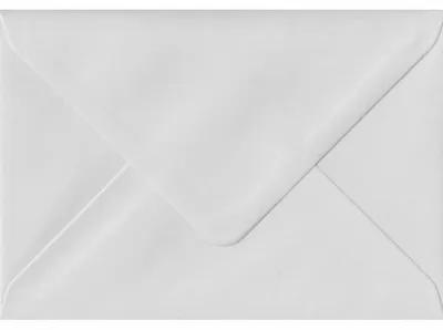 Briefumschläge 133x184 mm, 100 Stück, weiß, 100 g/m²