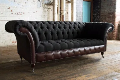 Immagine prodotto di Klassische Luxus Barock Rokoko Sofa Couch Chesterfield Sofa Leder Couch