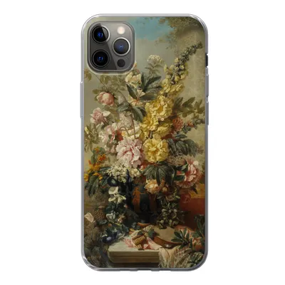 Produktbild von MuchoWow® Handyhülle Schutzhülle Hülle für iPhone 13 Pro Max Große Vase mit Blumen - Alte Meister - Malerei Silikon Softcase Handy Hülle - Mobiltelefon
