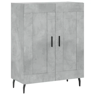Produktbild von Sideboard Betongrau 69,5x34x90 cm Holzwerkstoff