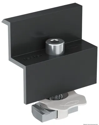 Produktbild von Fischer 513854, Endklemme, Aluminium, 10 Stück(e), 4 cm