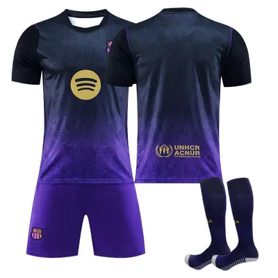 Produktbild von No name no number Barça away game,26-27(La Liga)football jersey for Kids and Adults SIZE:XS