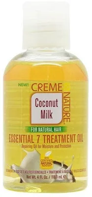 Obrázok produktu pre Creme of Nature Kokosové mlieko Esenciálny olej na ošetrenie 7 118ml