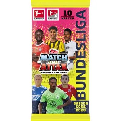 Immagine prodotto di Topps - Pacchetto di carte Bundesliga Match Attax 2022/23