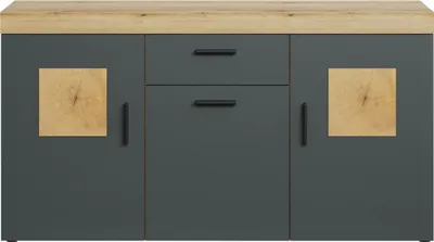 Produktbild von Sideboard 3 Türen und 1 Schublade B160 cm - TYLER