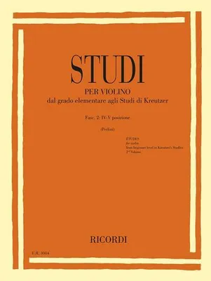 Produktbild von Studi per violino - Fasc. II: IV-V posizioneVioline