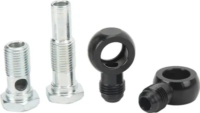 Produktbild von Getriebeölkühler-Banjo-Montagesatz AN6x1/4NPSM Aluminiumlegierung für 4L80E-Getriebe