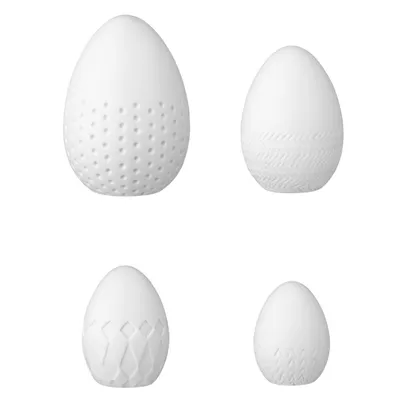 Produktbild von Räder Ostern Porzellaneier Relief, 4er Set