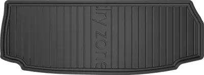 Image de Tapis de coffre pour Renault Grand Scenic III 2009-16 7places 3.rangée Noir TPE