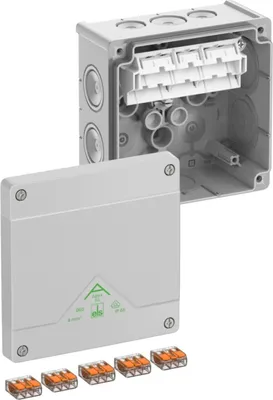 Produktbild von Spelsberg 80444001 Abzweigkasten L x B H Grau IP66