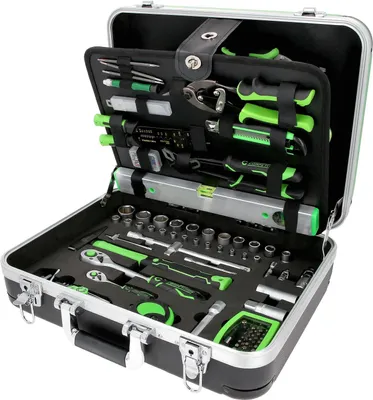 Image de Coffret d'outillage généraliste COMPETITION 1/4"+1/2", 145 pcs - KS Tools - 512.0145 COMPETITION