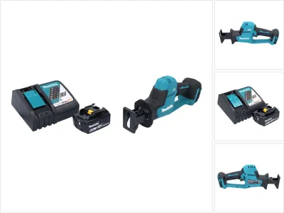 Produktbild von Makita DJR 189 RG1 Akku Reciprosäge Säbelsäge 18 V Brushless + 1x Akku 6,0 Ah + Ladegerät