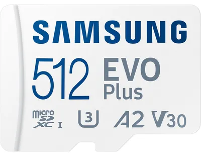 Produktbild von EVO Plus SDXC UHS-I Speicherkarte - 512 GB
