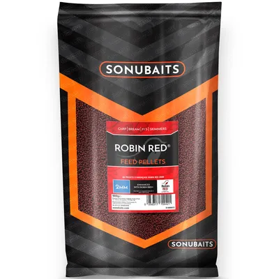 Obrázek produktu pro Sonubaits Robin Red Krmné pelety 900g 2mm