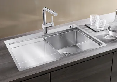 Produktbild von BLANCO DIVON II 45 S-IF, Schrankwaschbecken, Edelstahl, Edelstahl, Links, 45 cm, Deutschland