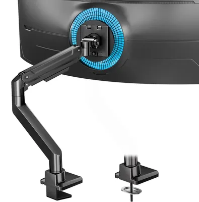 Produktbild von Monitorhalterung – Für Ultraweitbildmonitore – 1 Monitor – Schwarz – 20 kg