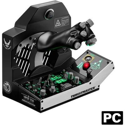 Produktbild von Thrustmaster Viper TQS Mission Pack, Flugsimulation, PC, Analog / Digital, Kabelgebunden, USB, Schwarz