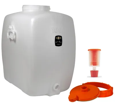 Produktbild von Speidel Getränkefass Kunststofffass Saftfass Oval 100 Liter incl. Gärspund