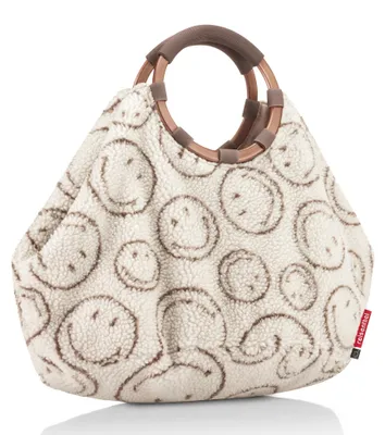 Produktbild von Reisenthel loopbag hobo, Frau, Hobo-Tasche, Reißverschlusstasche, Beige, Braun, Muster, Braun