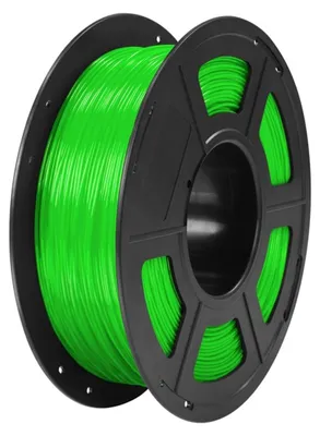 Zdjęcie produktu dla Anycubic, filament TPU (przezroczysty, zielony), 1 kg
