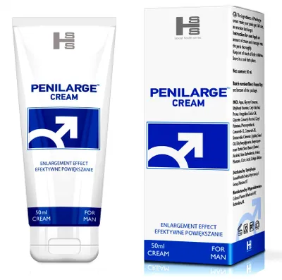 Image de Crème bleue Penilarge pour hommes, 50 ml
