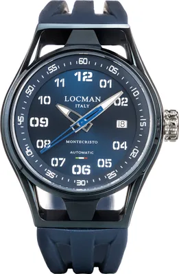 Produktbild von 0537B02S-BLBLWHSB Italy Armbanduhr Montecristo Automatik Ref.0537 Locman