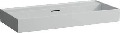Image de LAUFEN Kartell lavabo à encastrer, sans trou pour robinet, avec trop-plein, 1000x460mm, H8103377591091