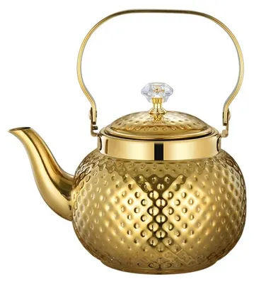 Zdjęcie produktu dla 1200ml dzbanek ze stali nierdzewnej z wyjmowanym sitkiem - idealny do herbaty i kawy