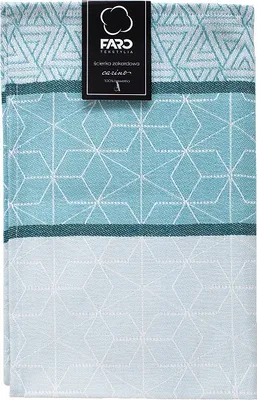 Produktbild von Ręcznik kuchenny, żakardowy, 100% bawełna, Carino 40x60 001 Turquoise