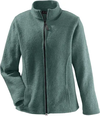 Produktbild von Damenjacke Mu-Jet aus gewalkter W100 Wolle 450g/m² isolierend leicht tailliert schilf XL