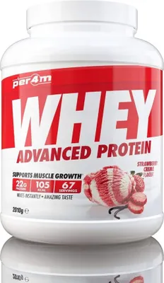 Produktbild von Per4m Whey Protein- 2,01 kg Strawberry Creme