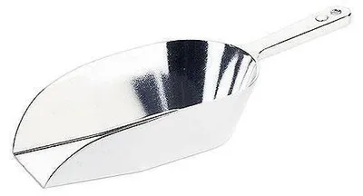 Produktbild von Mehlschaufel, Abwiegeschaufel, Aluminium, 0,02 - 0,75 Liter wählbar : 26,5 cm Variante: 26,5 cm