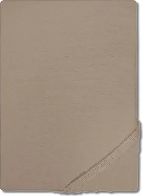 Produktbild von Setex REFIBRA Feinbiber Spannbettlaken taupe 180 x 200 cm