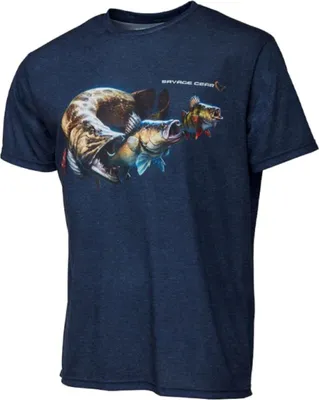 Produktbild von Savage Gear Cannibal T-Shirt Blue - Angelshirt, Größe:XXL