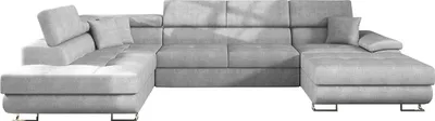 Produktbild von MIRJAN24 Ecksofa Cotere Bis, Eckcouch mit Bettkasten, U-Form Schlafsofa vom Hersteller, Wohnlandschaft (Alfa 17, Seite: Links)