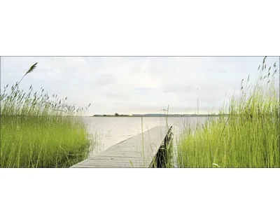 Produktbild von Glasbild Holiday Feeling 80x30 cm