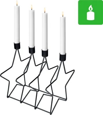 Produktbild von Adventkranz Weihnachtsdeko Kerzenständer Meligne