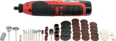 Immagine prodotto di Levigatrice multiuso a batteria Kunzer con accessori e batteria al litio 12 V 7AMS01