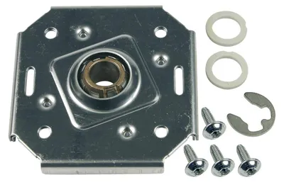 A set of spare parts for a washing machine drum bearing.