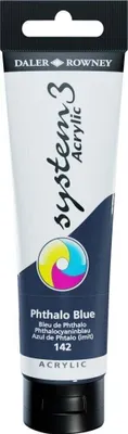 Obrázok produktu pre Daler-Rowney System3, 150 ml, Modrá, Rúra