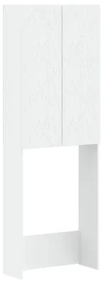 Obrázek produktu pro Skříňka pod umyvadlo DELFT, bílá, 66 x 25,5 x 190 cm, materiál: dřevovláknitá deska