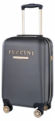 Produktbild von Puccini ABS017C 8 Hartschalenkoffer Kabinenkoffer Grau