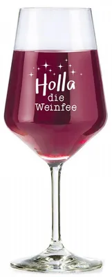 Produktbild von Gilde Weinglas Holla die Weinfee Glas